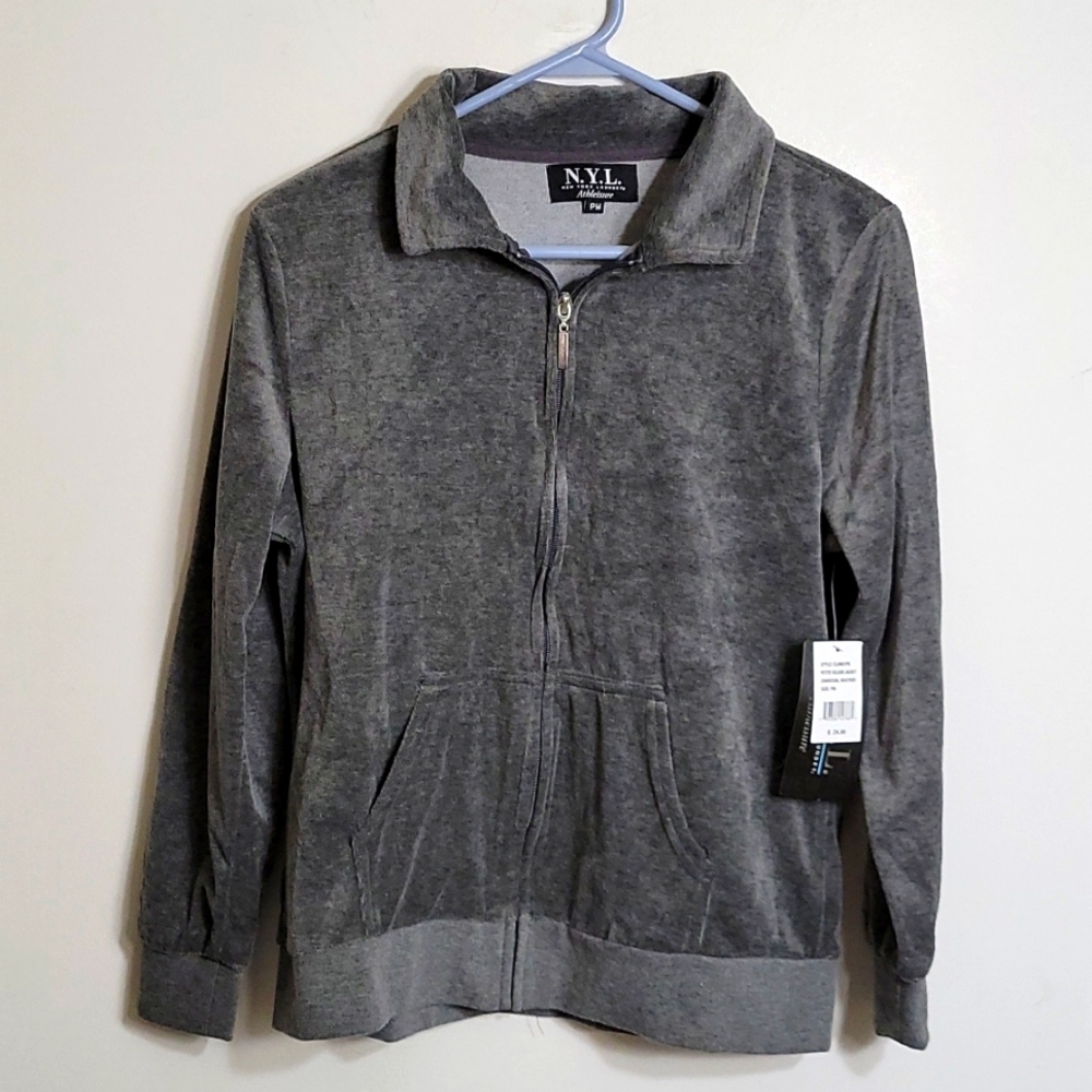 💥NWT New York Laundry Petite Athleisure Jacket